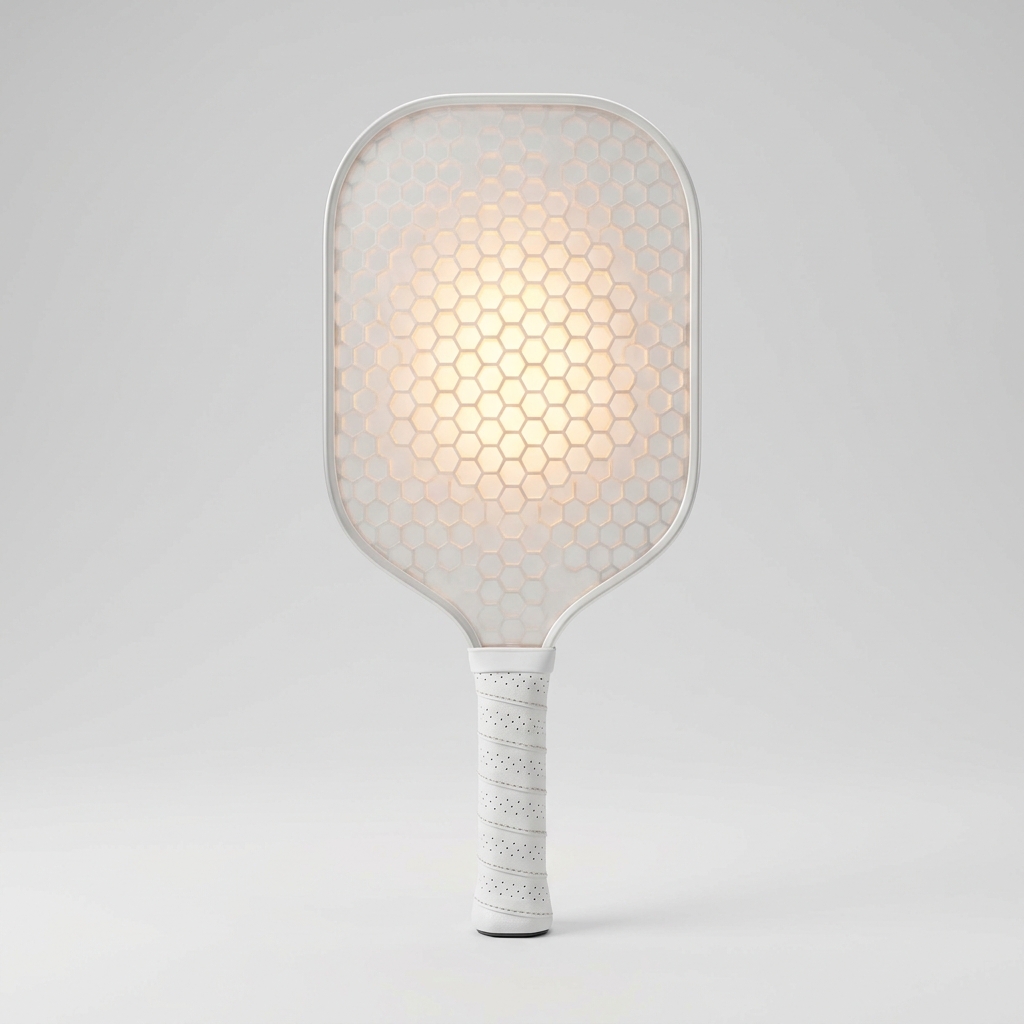 Selkirk Vanguard Power Air Invikta pickleball paddle with honeycomb core detail